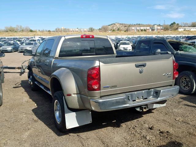 3D7MX49A18G186631 - 2008 DODGE RAM 3500 TAN photo 3