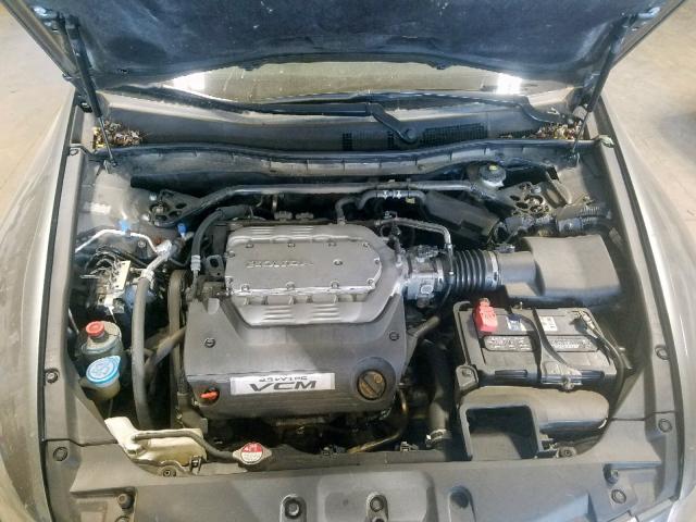 1HGCP3F86CA000821 - 2012 HONDA ACCORD EXL GRAY photo 7