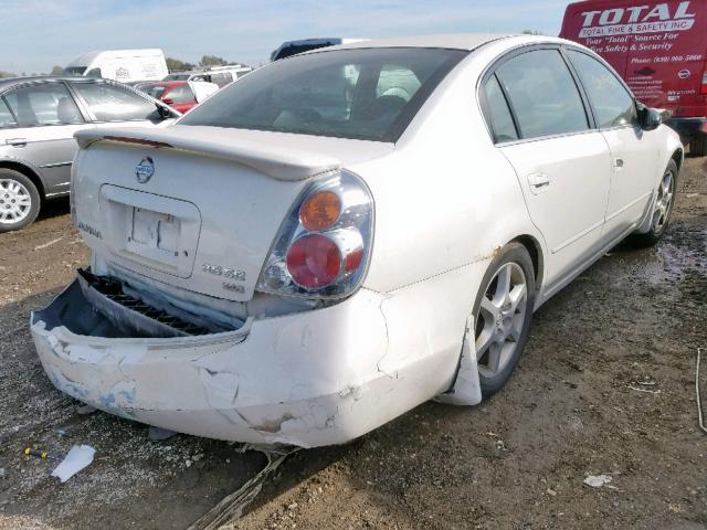 1N4BL11D93C136661 - 2003 NISSAN ALTIMA SE WHITE photo 4