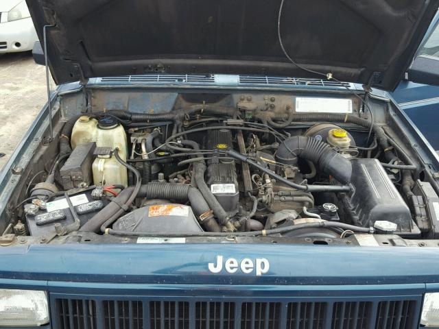 1J4FT78S5SL623772 - 1995 JEEP CHEROKEE C GREEN photo 7