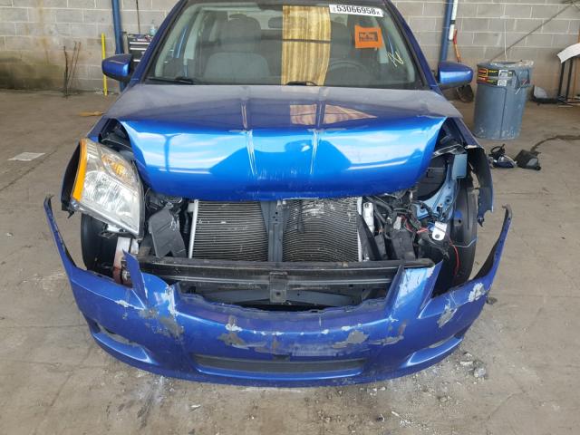 3N1AB6AP5CL672840 - 2012 NISSAN SENTRA 2.0 BLUE photo 9