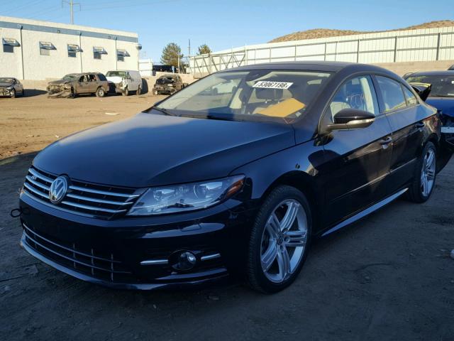 WVWFP7AN6HE504902 - 2017 VOLKSWAGEN CC R-LINE BLACK photo 2