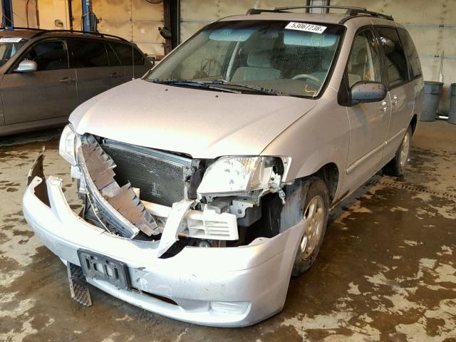 JM3LW28Y710196772 - 2001 MAZDA MPV WAGON SILVER photo 2