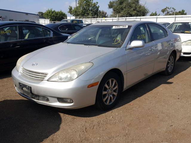 JTHBF30G630118823 - 2003 LEXUS ES 300 SILVER photo 2