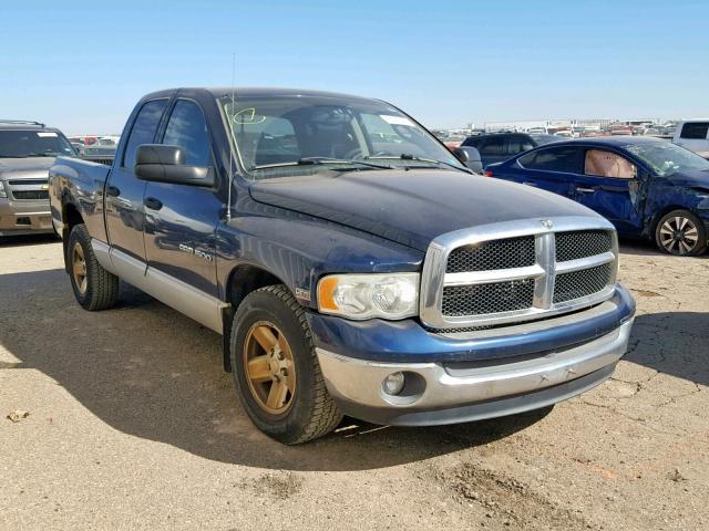 1D7HA18D53S222271 - 2003 DODGE RAM 1500 S BLUE photo 1