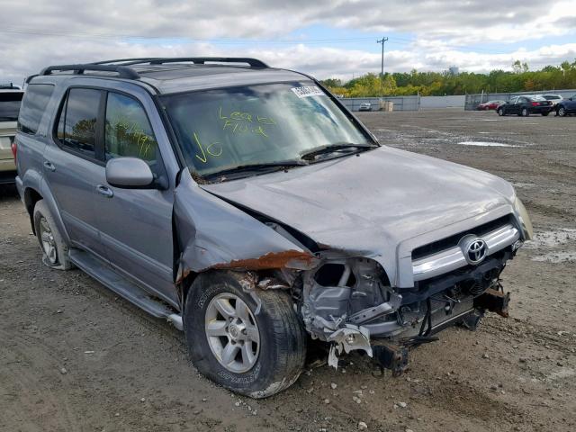 5TDBT48A55S252710 - 2005 TOYOTA SEQUOIA LI GRAY photo 1