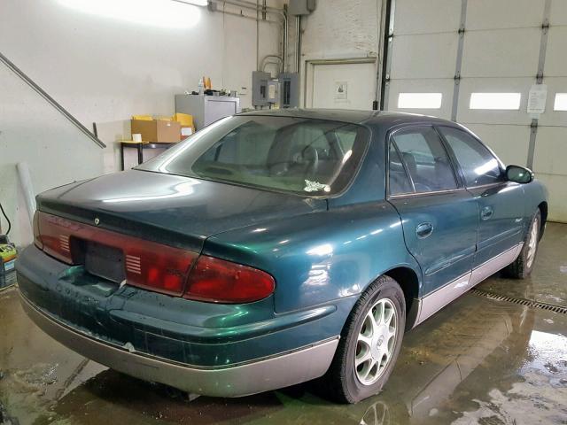 2G4WF5213V1454939 - 1997 BUICK REGAL GS GREEN photo 4