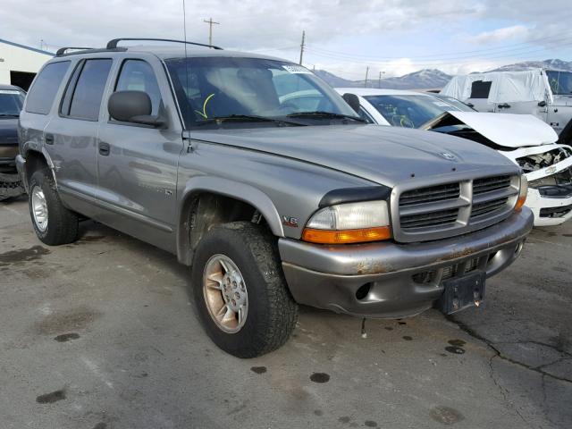 1B4HS28N3YF205889 - 2000 DODGE DURANGO GRAY photo 1