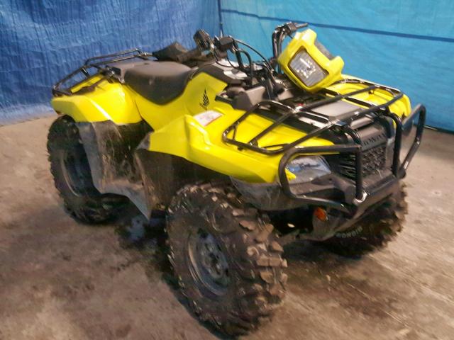 1HFTE4430K4500512 - 2019 HONDA TRX500 FM YELLOW photo 1