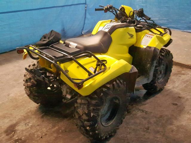 1HFTE4430K4500512 - 2019 HONDA TRX500 FM YELLOW photo 4