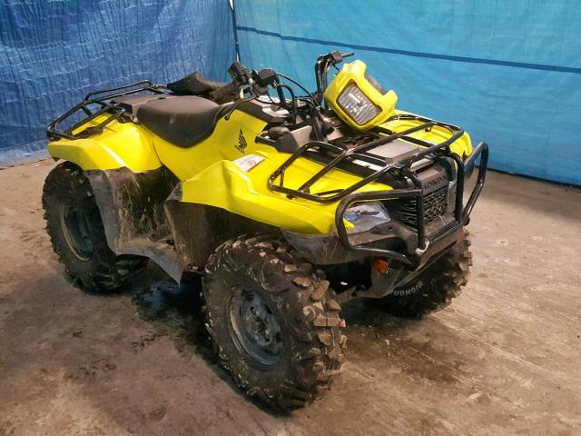 1HFTE4430K4500512 - 2019 HONDA TRX500 FM YELLOW photo 9