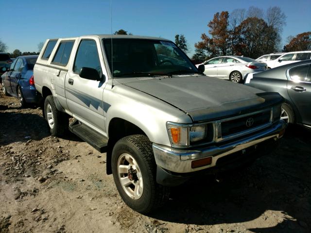 JT4RN01P7N7056309 - 1992 TOYOTA PICKUP 1/2 SILVER photo 1