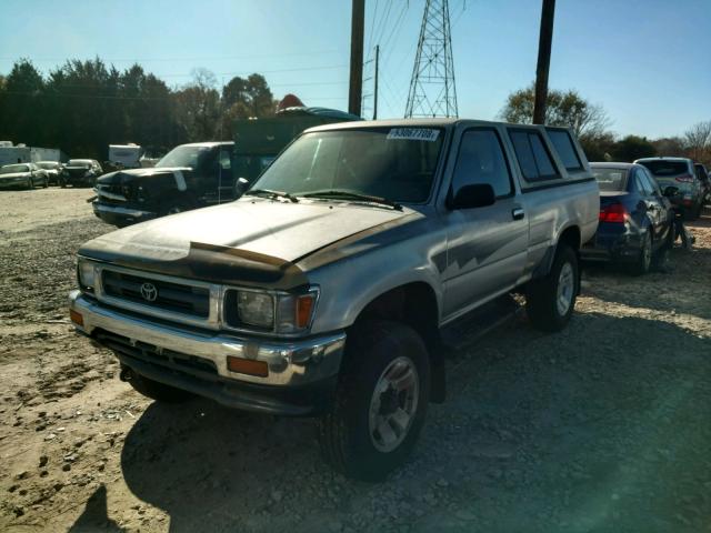 JT4RN01P7N7056309 - 1992 TOYOTA PICKUP 1/2 SILVER photo 2