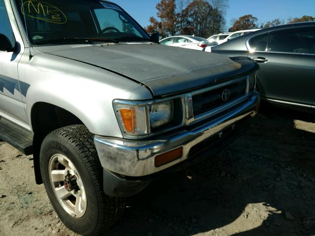 JT4RN01P7N7056309 - 1992 TOYOTA PICKUP 1/2 SILVER photo 9