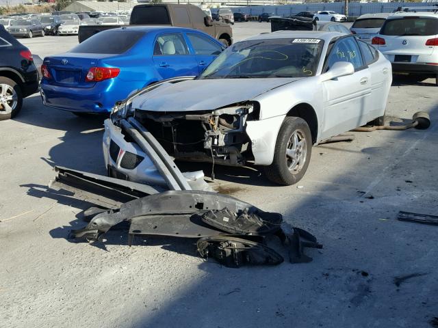 2G2WS542841325152 - 2004 PONTIAC GRAND PRIX SILVER photo 2