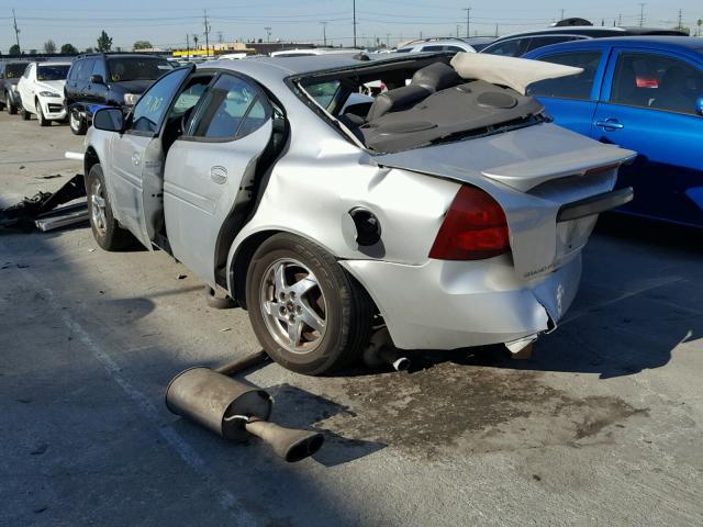 2G2WS542841325152 - 2004 PONTIAC GRAND PRIX SILVER photo 3