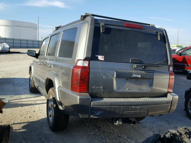 1J8HG48K67C638153 - 2007 JEEP COMMANDER 灰色 照片 3