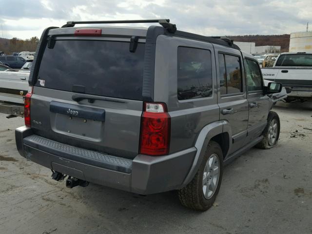 1J8HG48K67C638153 - 2007 JEEP COMMANDER 灰色 照片 4