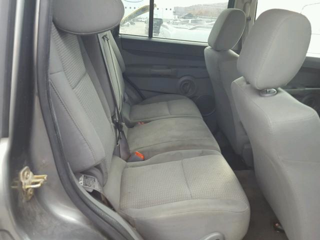 1J8HG48K67C638153 - 2007 JEEP COMMANDER 灰色 照片 6