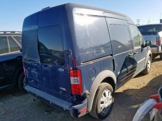 NM0LS7DN7AT030227 - 2010 FORD TRANSIT CO BLUE photo 4