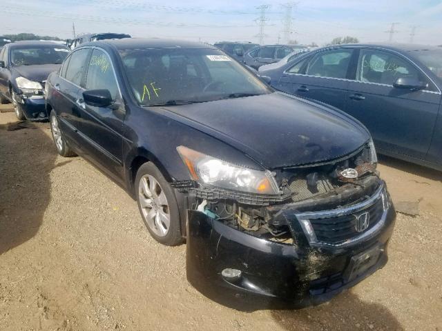 1HGCP36849A020266 - 2009 HONDA ACCORD EXL BLACK photo 1