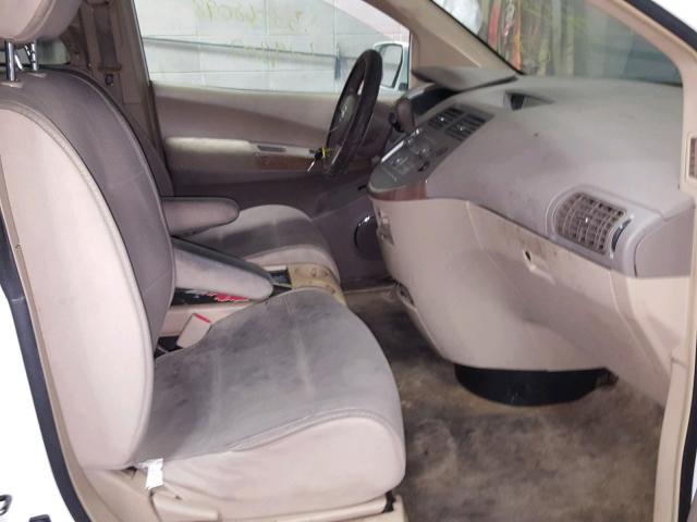 5N1BV28U17N104440 - 2007 NISSAN QUEST S WHITE photo 5