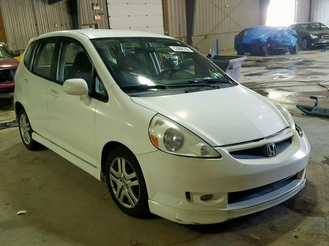 JHMGD38697S027224 - 2007 HONDA FIT S 白色 照片 1