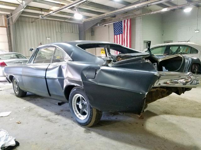 7N55H135417 - 1967 FORD GALAXIE BLACK photo 3