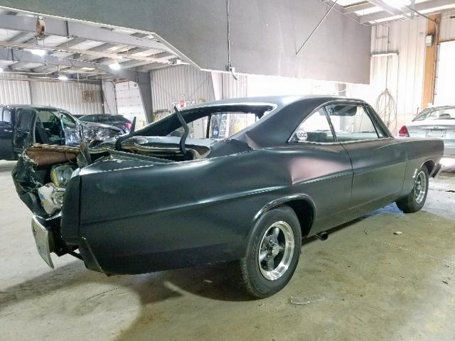 7N55H135417 - 1967 FORD GALAXIE BLACK photo 4