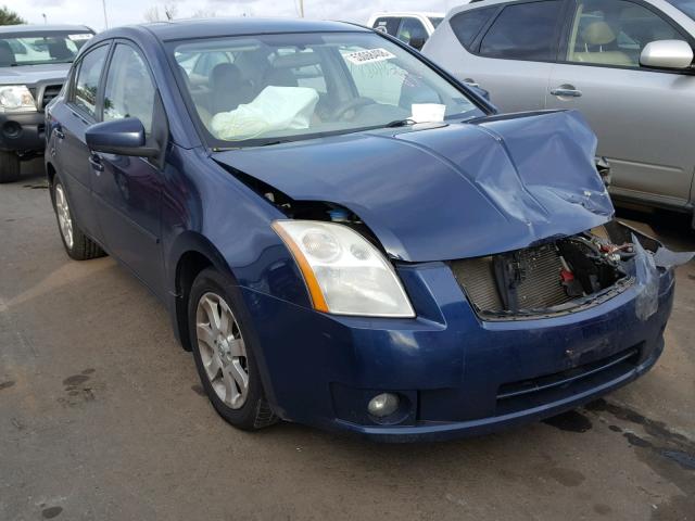 3N1AB61E58L737739 - 2008 NISSAN SENTRA 2.0 BLUE photo 1