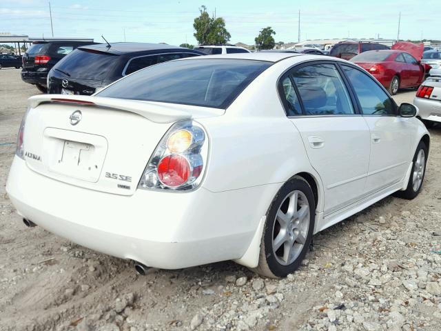 1N4BL11E93C168566 - 2003 NISSAN ALTIMA SE WHITE photo 4