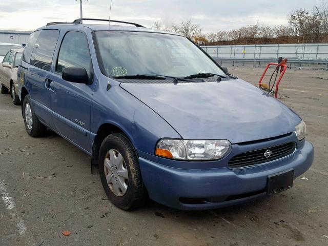 4N2XN11T8XD844009 - 1999 NISSAN QUEST SE BLUE photo 1