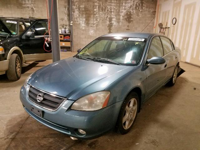 1N4BL11D12C255674 - 2002 NISSAN ALTIMA SE TEAL photo 2