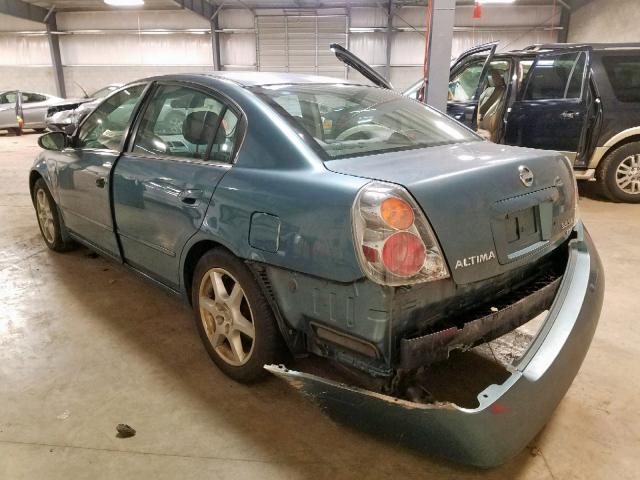 1N4BL11D12C255674 - 2002 NISSAN ALTIMA SE TEAL photo 3