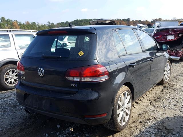 WVWNM7AJ9AW264181 - 2010 VOLKSWAGEN GOLF 黑色 照片 4