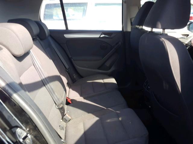 WVWNM7AJ9AW264181 - 2010 VOLKSWAGEN GOLF 黑色 照片 6