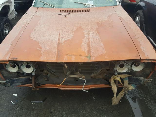 CE27H9C213368 - 1969 CHRYSLER NEWPORT ORANGE photo 7