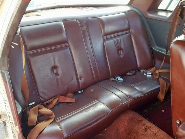 9W33F634189 - 1979 MERCURY MONARCH CREAM photo 6