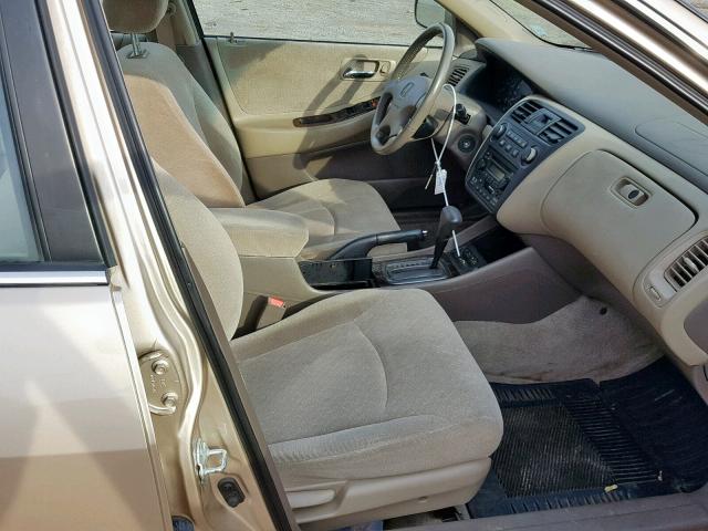 1HGCG56742A814953 - 2002 HONDA ACCORD SE BEIGE photo 5