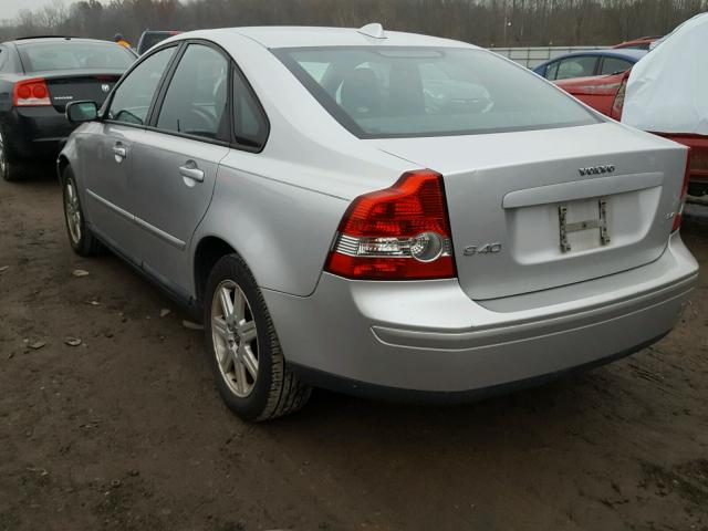 YV1MS382362187339 - 2006 VOLVO S40 2.4I SILVER photo 3