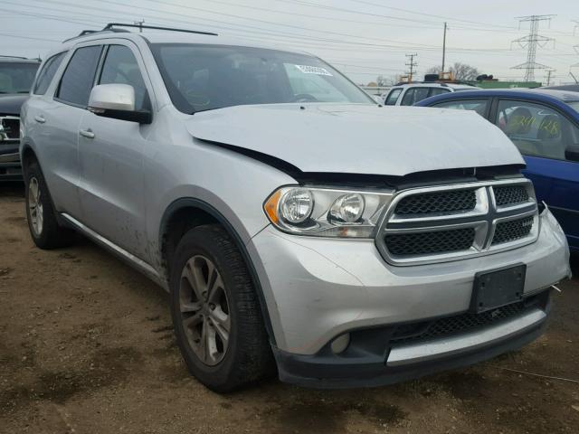 1D4RD4GG3BC729975 - 2011 DODGE DURANGO CR SILVER photo 1