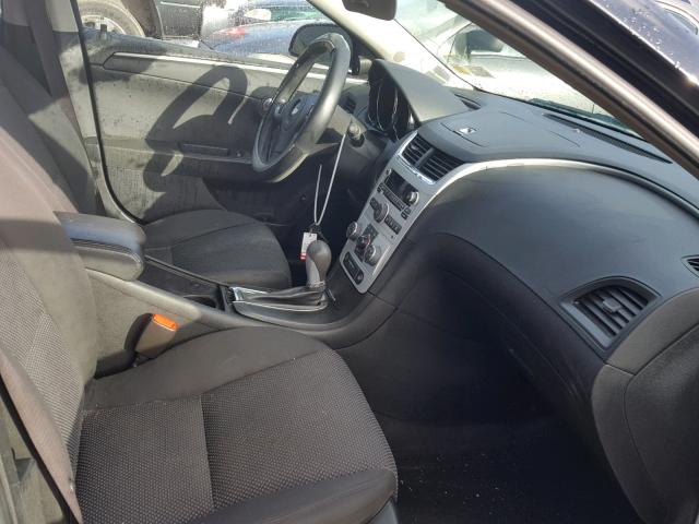 1G1ZH57B294206374 - 2009 CHEVROLET MALIBU 1LT BLACK photo 5