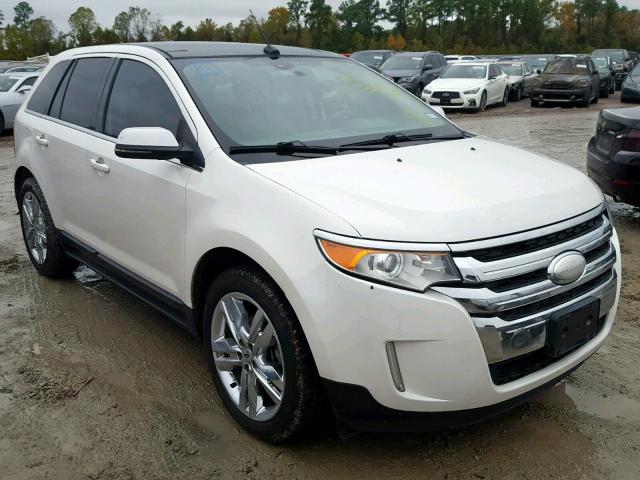 2FMDK3K98CBA49292 - 2012 FORD EDGE LIMIT WHITE photo 1