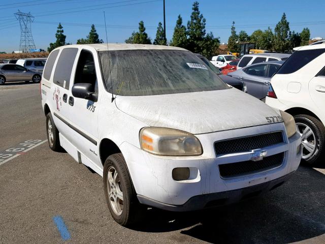 1GBDV13W67D170055 - 2007 CHEVROLET UPLANDER I WHITE photo 1