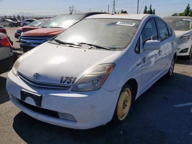 JTDKB20UX93485079 - 2009 TOYOTA PRIUS WHITE photo 2