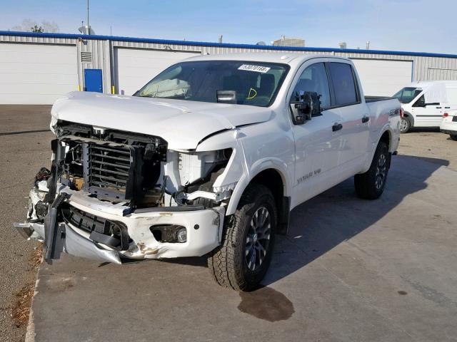 1N6AA1E58JN512330 - 2018 NISSAN TITAN SV WHITE photo 2