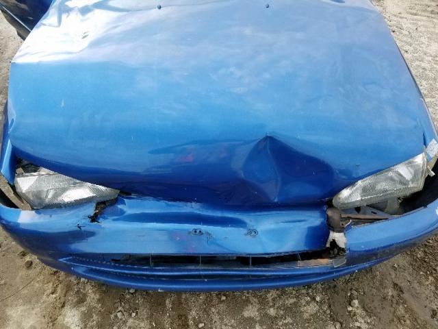 1HGEG8641RL015629 - 1994 HONDA CIVIC DX BLUE photo 7