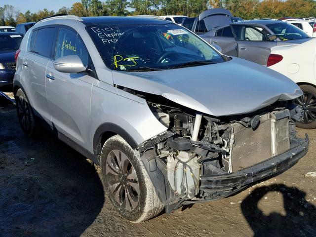 KNDPC3A63C7171654 - 2012 KIA SPORTAGE S SILVER photo 1