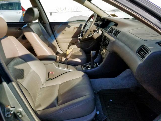 JT2BF28K510298211 - 2001 TOYOTA CAMRY LE BEIGE photo 5