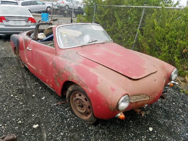 147453025 - 1967 VOLKSWAGEN KARMANN GH RED photo 1